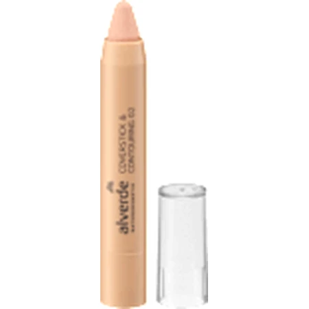 alverde NATURKOSMETIK Stick Correcteur & Contour 02, 3.2 g
