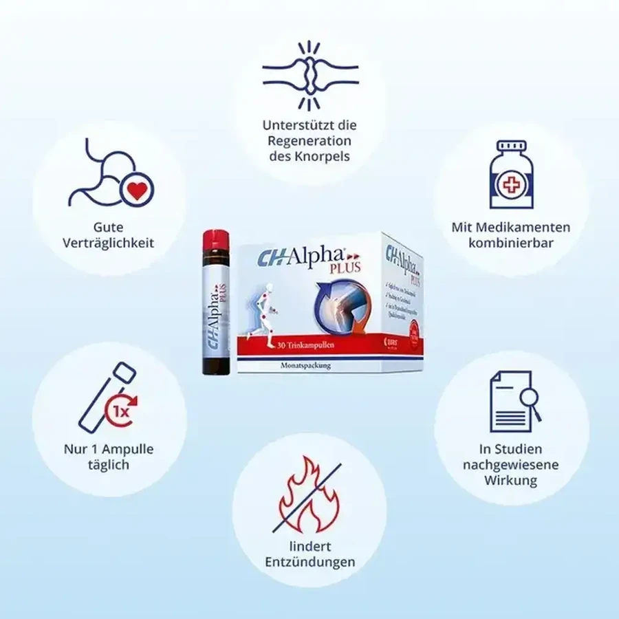 Kollagen Ch Alpha Plus, 2 x 30 Ampullen, Gelita Health