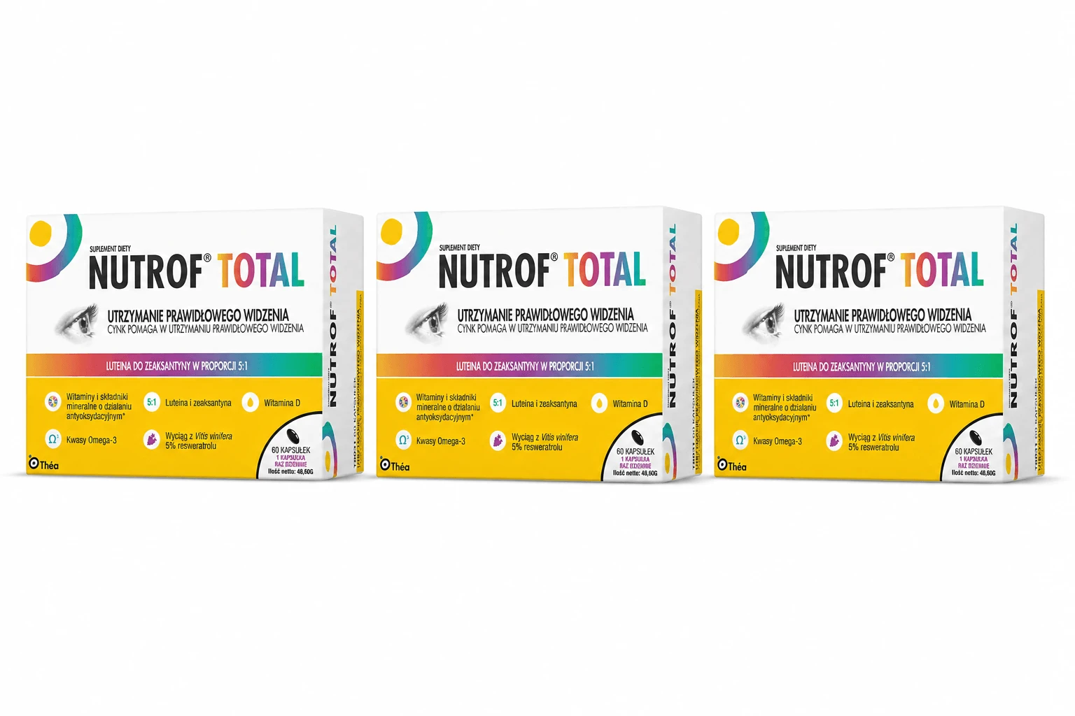Nutrof Total, 3 x 60 softgels, Thea