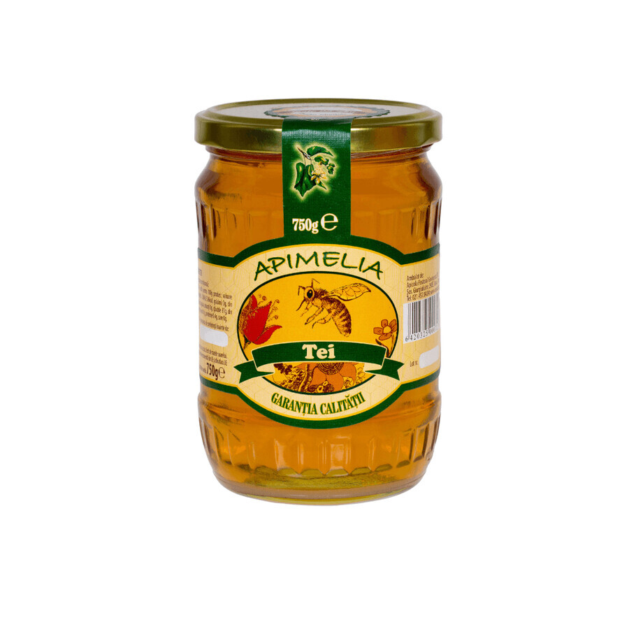 Lime honey, 750 g, Apimelia