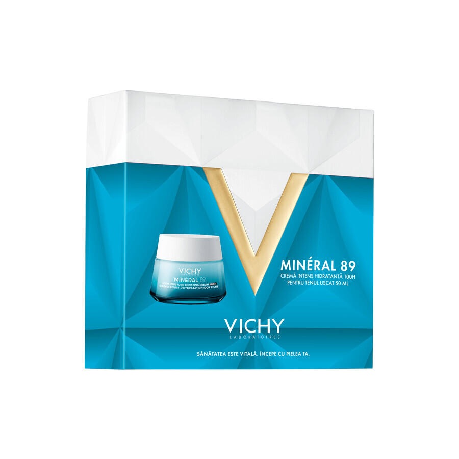 Buy Mineral Kit 89, Intensely moisturizing cream 100H for dry skin, 50 ml, Vichy Mineral Kit 89, Intensely moisturizing cream 100H for dry skin, 50 ml, Vichy