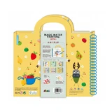 Portable painting book with water, sand, stamps and games - Superheroes, +3 years, Avenir
