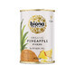 Morceaux d&#39;ananas bio dans du jus d&#39;ananas, 400 g, Biona