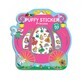 Princess 3D fluffy stickers, +3 years, Avenir
