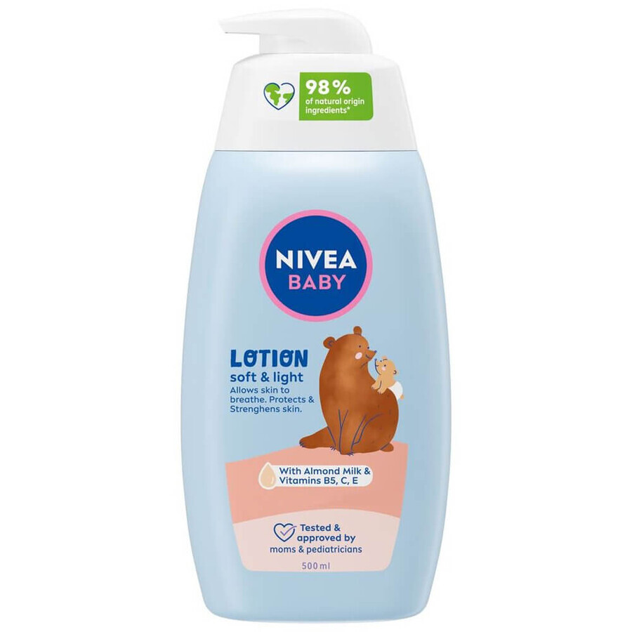 Lait corporel Soft&Light Baby, 500 ml, Nivea