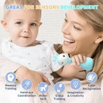 Interaktiver Hase für Babys, +0 Monate, Blau, Alilo