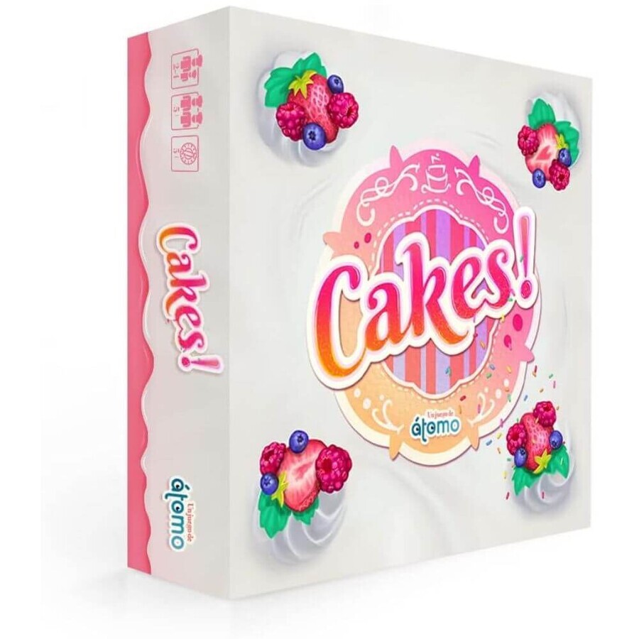 Bordspel Cakes, +5 jaar, Atomo