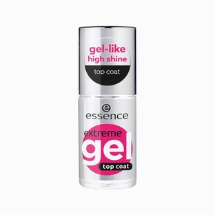 Nagel Top Coat, 01 Gloss to Go, Extreme Gel Top Coat, 8 ml, Essence