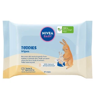 Natte Servetten Toddies Baby, 57 stuks, Nivea