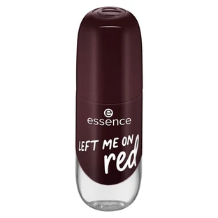 Gel Nail Polish 72 Left Me On Red Gel Nail Colour, 8 ml, Essence