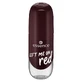Gel Nail Polish 72 Left Me On Red Gel Nail Colour, 8 ml, Essence