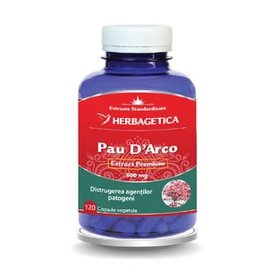 Pau D'Arco, 120 capsules, Herbagetica