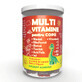 Gelatine multivitaminiche per bambini Justins, 50 pezzi, Justin Pharma