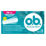 OB ProComfort Mini internal absorbents, 16 pcs, Johnson&amp;Johnson