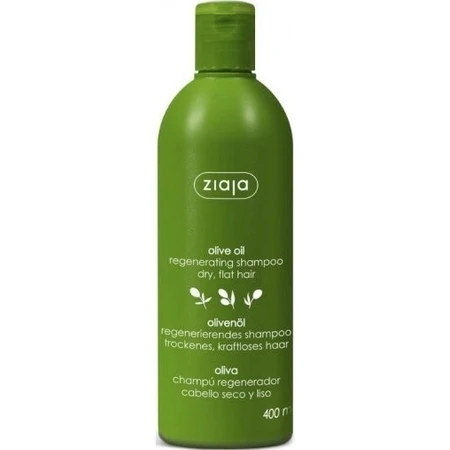 Ziaja - shampooing régénérant à l'huile d'olive 1×400 ml