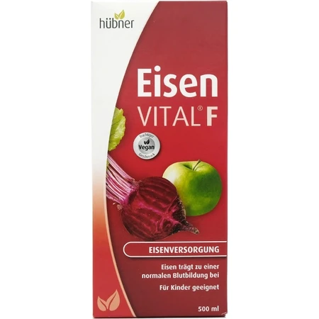 Eisen VITAL F 1×500 ml, fruit- en plantenextract
