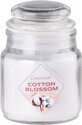 Emocio Bottle 57&#215;85 mm with glass lid Scented candle Cotton Blossom 1&#215;1 pc, scented candle