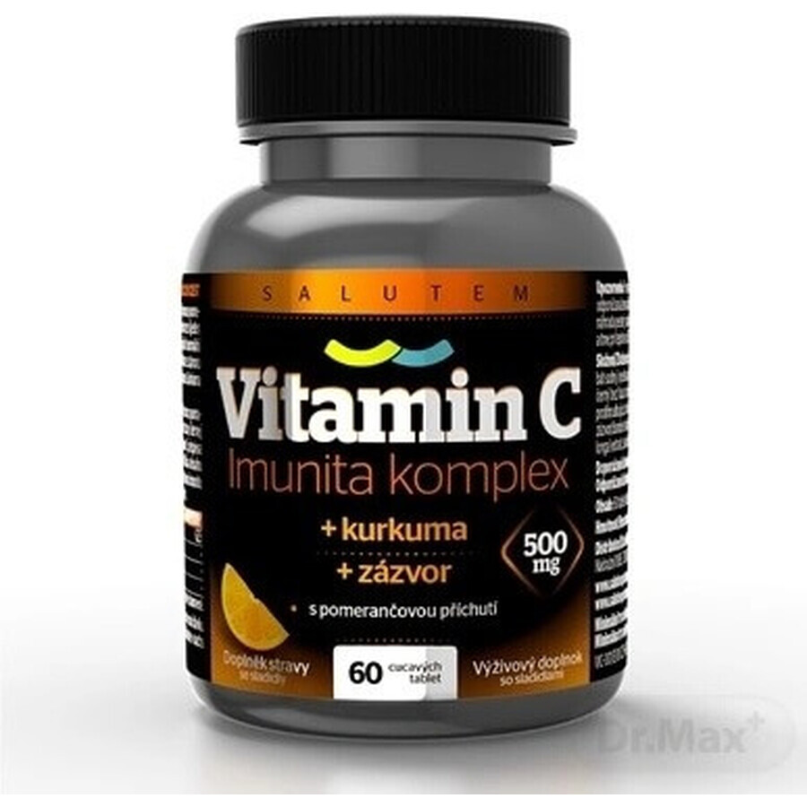 Vitamina C 500 mg SALUTEM Immune Complex 1×60 tbl, compresse per aspirazione