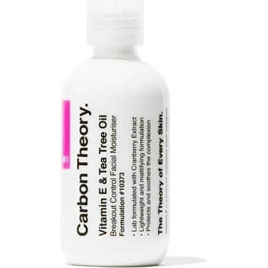 Carbon Theory Facial Moisturizer 100 ml, moisturizing cream
