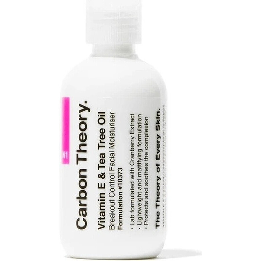 Carbon Theory Facial Moisturizer 100 ml, moisturizing cream