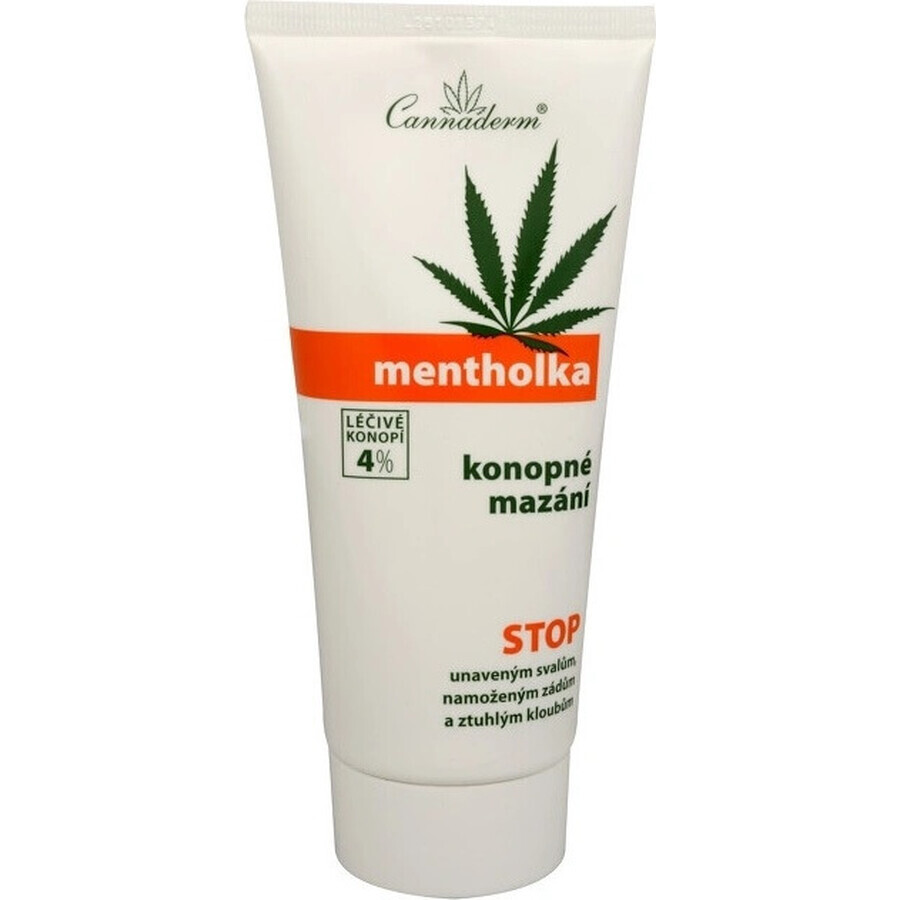 Cannaderm MENTHOLKA MENTHOLKA 1×200 ml, Hanfschmiere