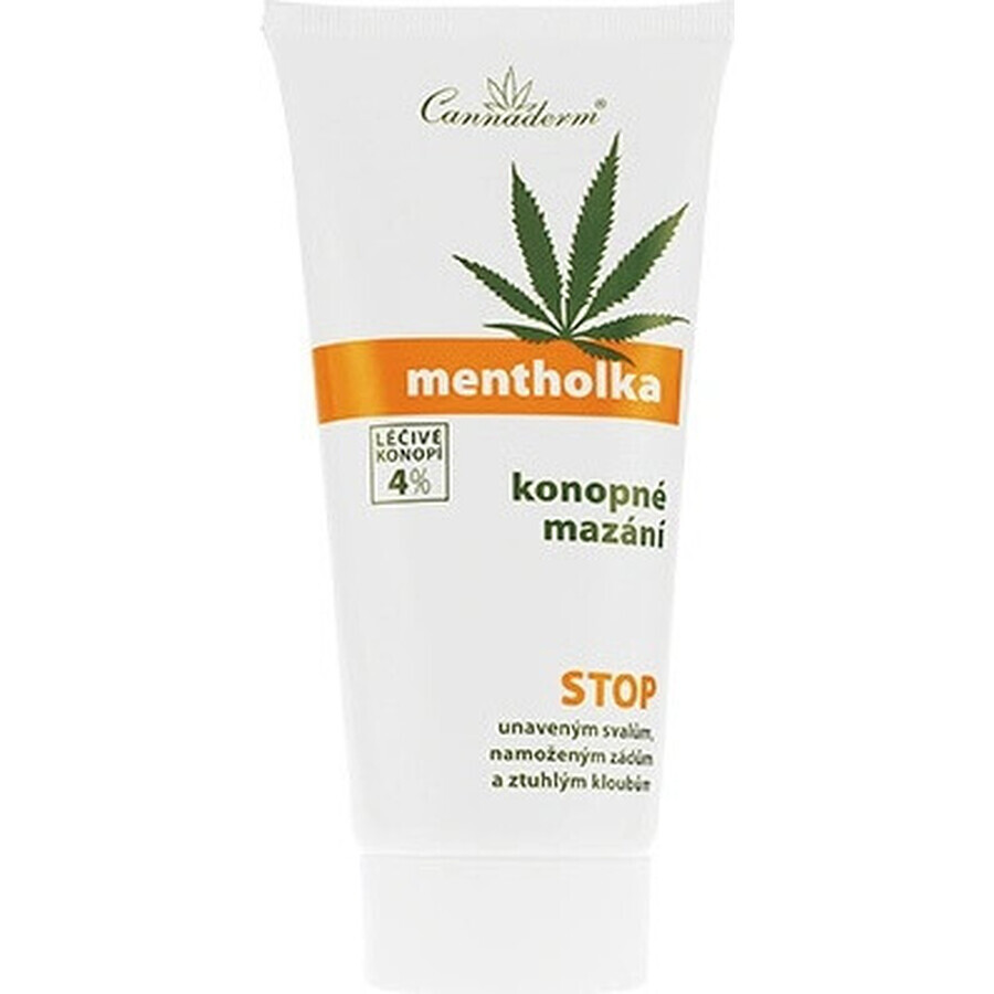Cannaderm MENTHOLKA MENTHOLKA 1×200 ml, Hanfschmiere