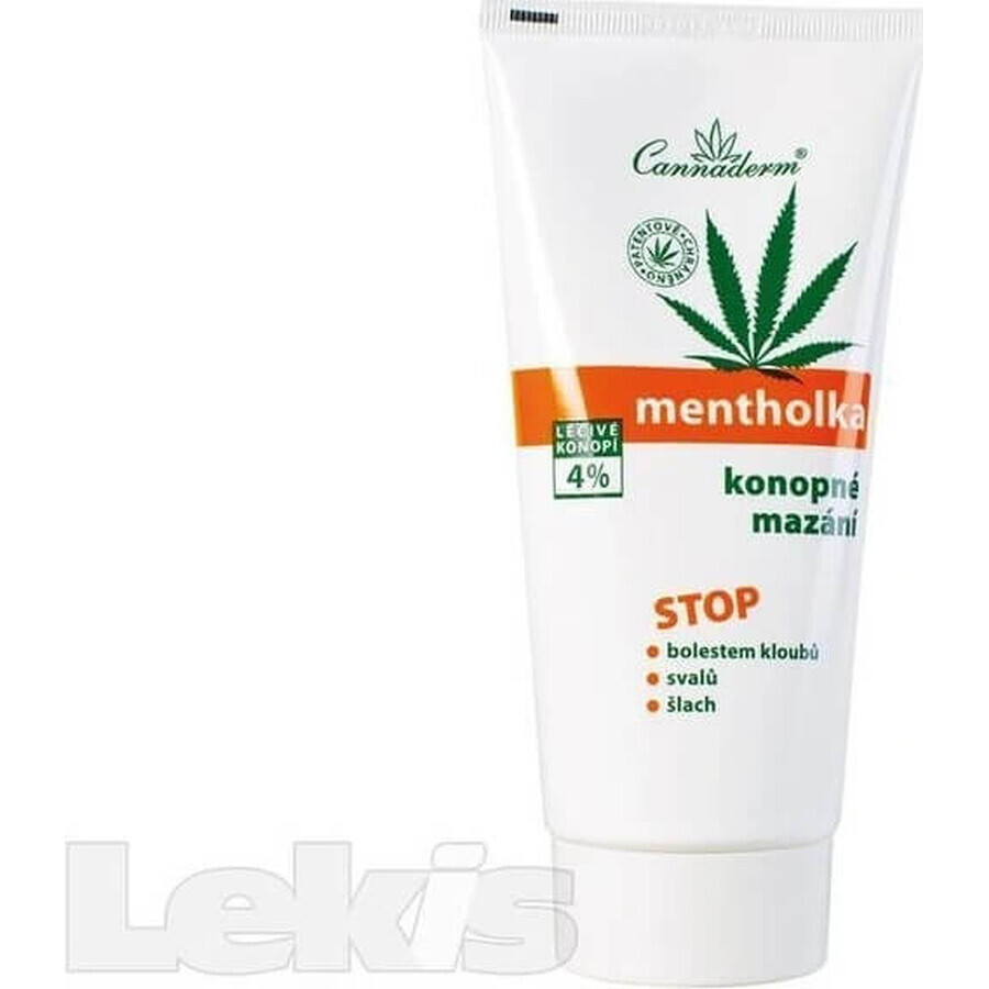 Cannaderm MENTHOLKA MENTHOLKA 1×200 ml, Hanfschmiere
