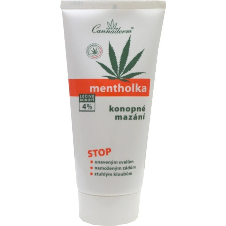 Cannaderm MENTHOLKA MENTHOLKA 1×200 ml, Hanfschmiere