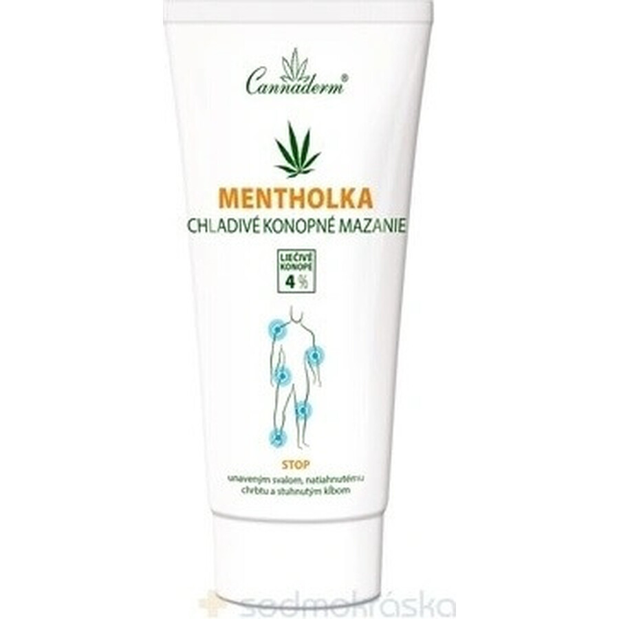 Cannaderm MENTHOLKA MENTHOLKA 1×200 ml, Hanfschmiere