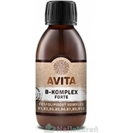 AVITA B-COMPLEX FORTE 1×200 ml, fosfolipidencomplex