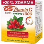 GS Vitamin C500 with rose hips, 50+10 tablets 1×60 tbl, food supplement GS Vitamin C500 with rose hips, 50+10 tablets 1×60 tbl, food supplement