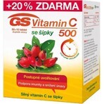 GS Vitamin C500 with rose hips, 50+10 tablets 1×60 tbl, food supplement