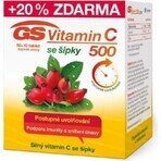 GS Vitamin C500 with rose hips, 50+10 tablets 1×60 tbl, food supplement