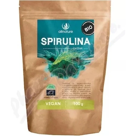 Allnature Spirulina Bio-Pulver 100g 1×100g