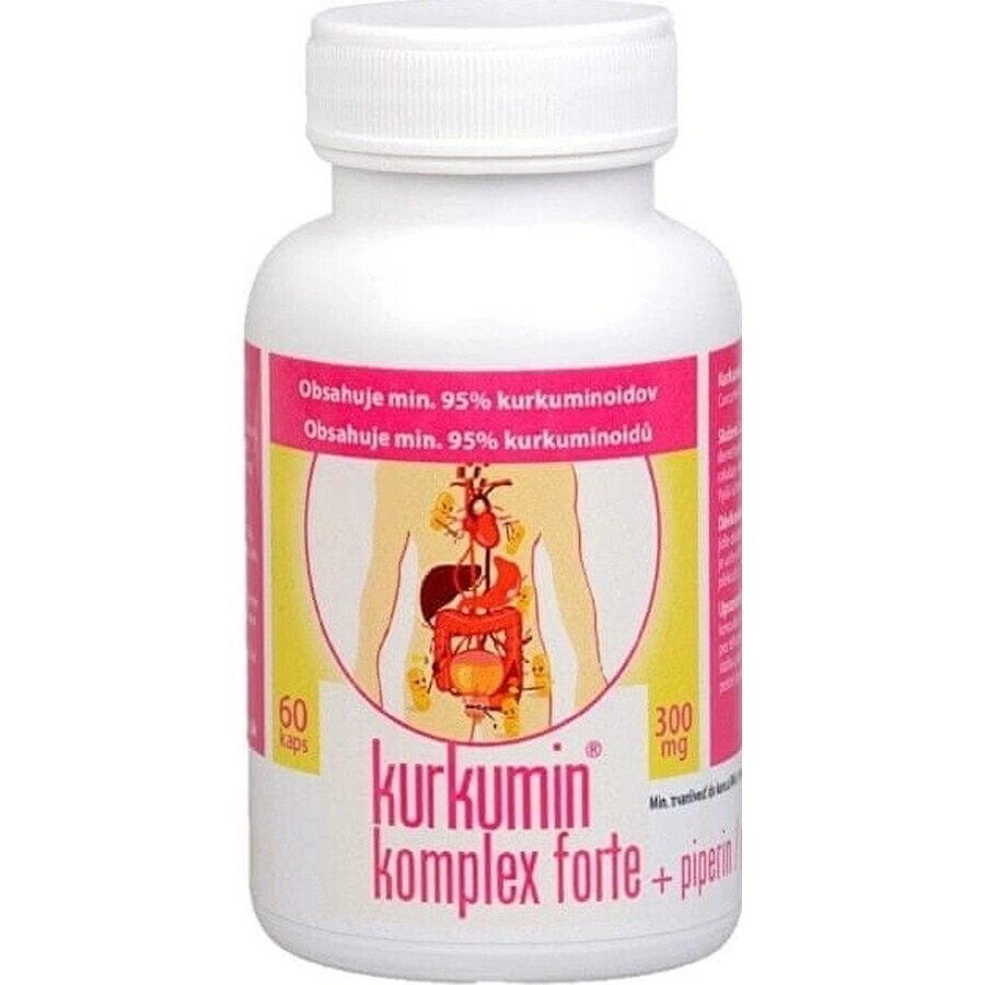 Curcumin-Komplex forte 1×60 cps, Nahrungsergänzungsmittel