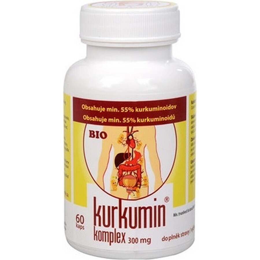 Curcumin-Komplex forte 1×60 cps, Nahrungsergänzungsmittel