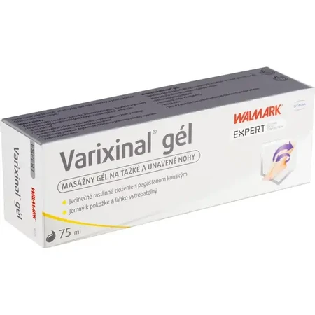 WALMARK Varixinal gel 1×75 ml, gel de massage pour les pieds lourds et fatigués