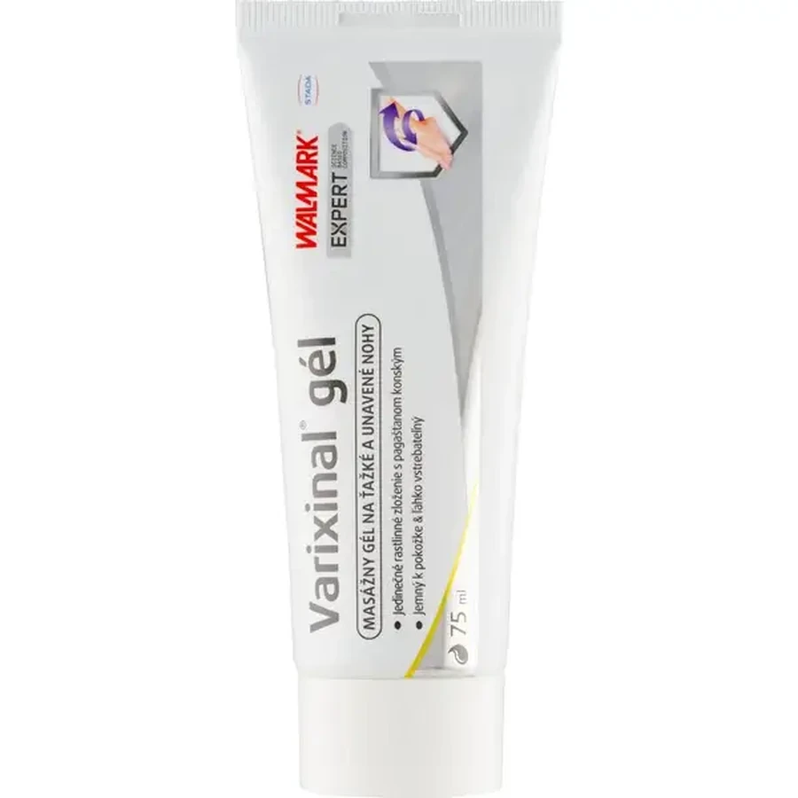 WALMARK Varixinal gel 1×75 ml, gel de massage pour les pieds lourds et fatigués