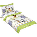 Cearșafuri pentru copii AGÁTA 90/035 verde safari 90x135,45x60 Cearșafuri pentru copii AGÁTA 90/035 verde safari 90x135,45x60