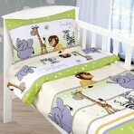Cearșafuri pentru copii AGÁTA 90/035 verde safari 90x135,45x60 Cearșafuri pentru copii AGÁTA 90/035 verde safari 90x135,45x60
