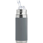 Pura TERMO fles met rietje 260ml 1×1 st, aqua kleur Pura TERMO fles met rietje 260ml 1×1 st, aqua kleur