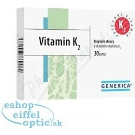 GENERICA Vitamina K2 1×30 cps, complemento alimenticio
