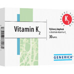GENERICA Vitamine K2 1×30 cps, complément alimentaire GENERICA Vitamine K2 1×30 cps, complément alimentaire