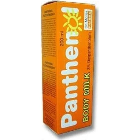 Dr. Müller LECHE CORPORAL PANTHENOL 1×200 ml, loción corporal