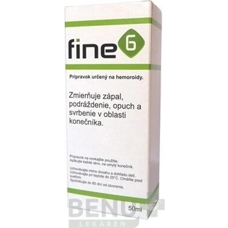 Fine6 1×50 ml Öl gegen Hämorrhoiden