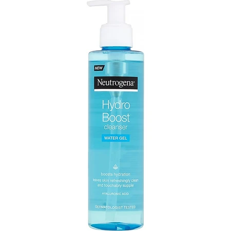 NEUTROGENA® Hydro Boost Gel nettoyant non parfumé 1×200 ml, gel nettoyant