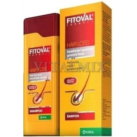 FITOVAL PÉRDIDA DE CABELLO 1×200 ml, champú contra la caída del cabello