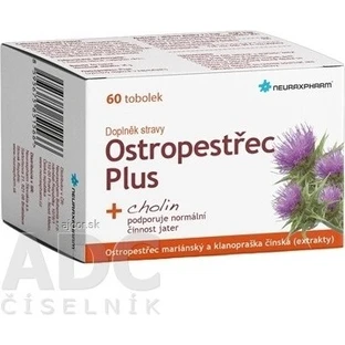 Neuraxpharm OSTROPESTREC PLUS 1×60 cps, mariadistel