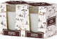 Emocio Bouteille en verre 52&#215;65 mm 2 pcs en bo&#238;te Po&#233;sie enneig&#233;e - Flocons de neige, bougie parfum&#233;e 1&#215;2 pcs, bougies parfum&#233;es