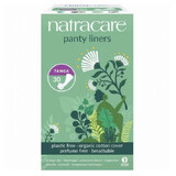 Panty Lines Thong Organic Daily Absorbents with wings, 30 pieces, Natracare